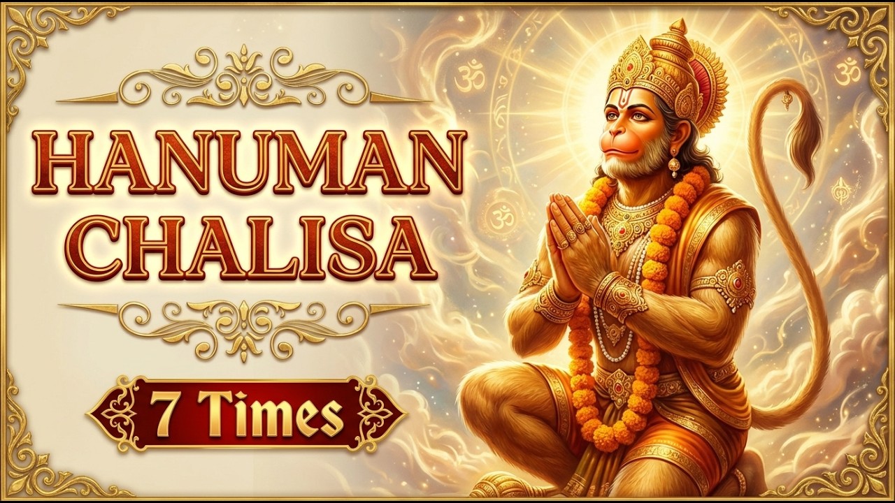 आज 1 बार ज़रूर सुनना 🙏 अमावस्या स्पेशल हनुमान चालीसा | कष्ट, भय और बाधाएँ खत्म #HanumanChalisa