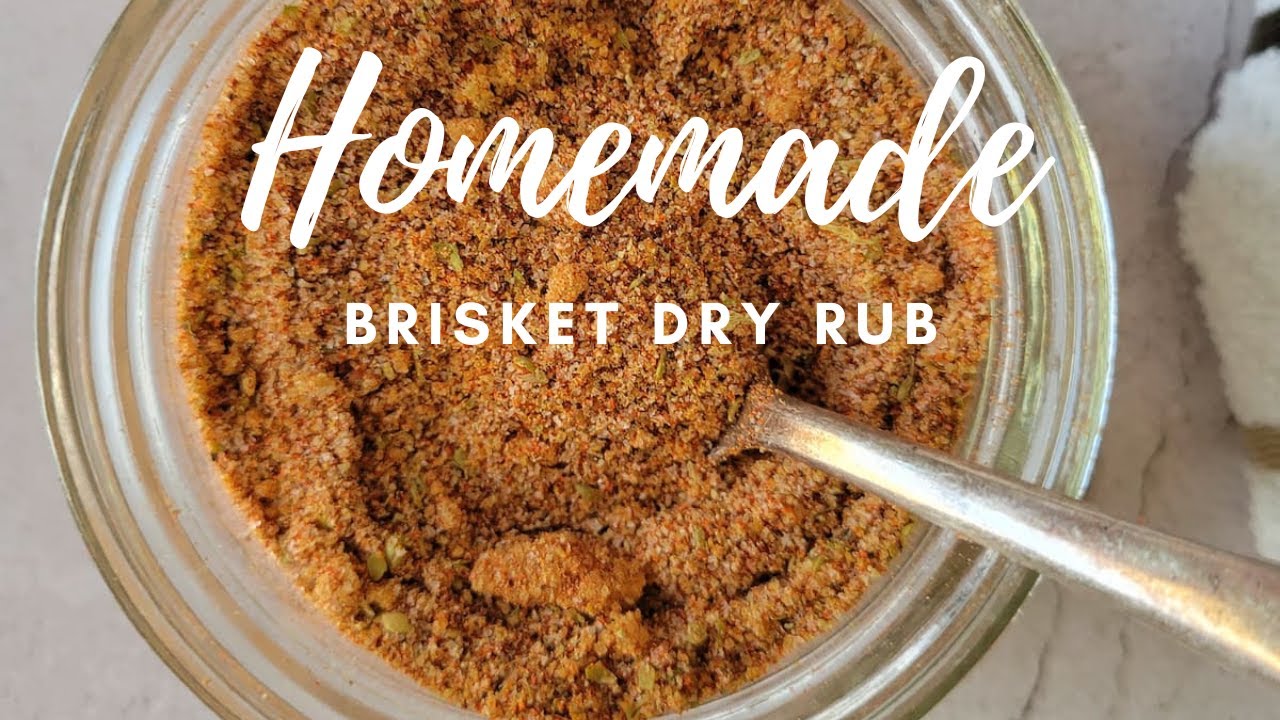 RECIPE FOR BRISKET RUB | HOMEMADE BRISKET DRY RUB