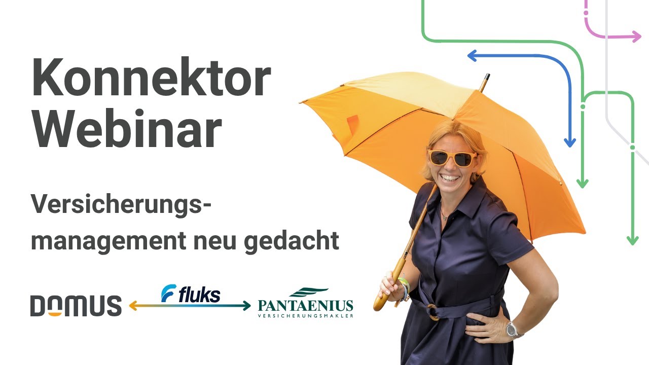 Webinar: Digitales Versicherungsmanagement mit PantaeniusCONNECT, DOMUS & fluks neu gedacht