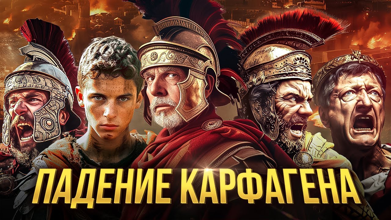 ПУНИЧЕСКИЕ ВОЙНЫ: великое противостояние Рима и Карфагена // Падение Карфагена // Все части