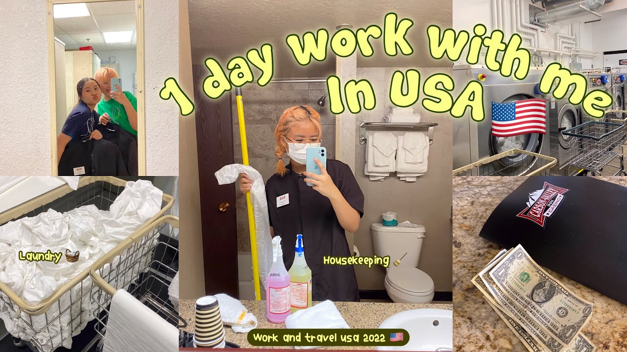 work and travel USA 09🇺🇸 | ทำงานที่อเมริกา 1 วันทำอะไรบ้าง? ฉบับมีงาน2 | peedchy