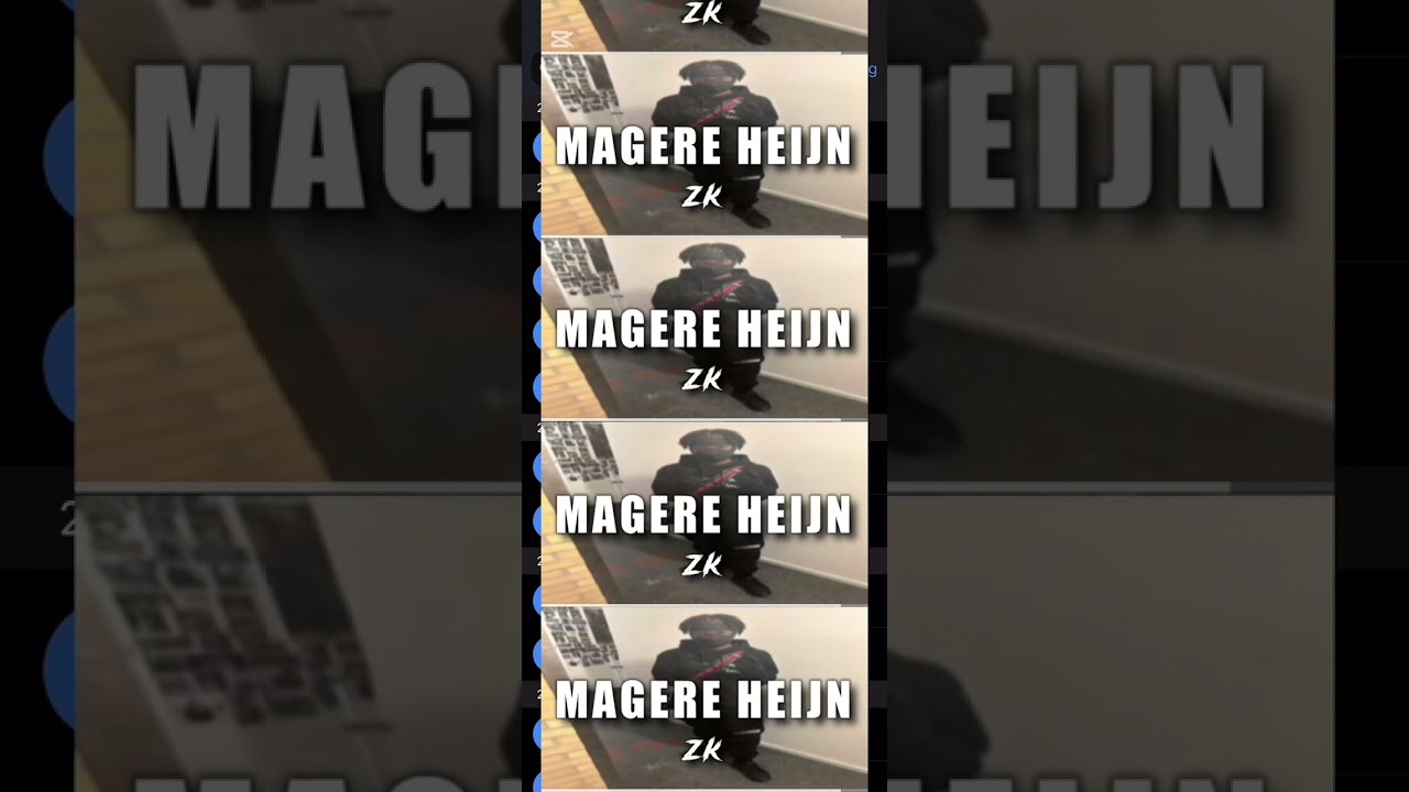 Zk magere heijn unreleast