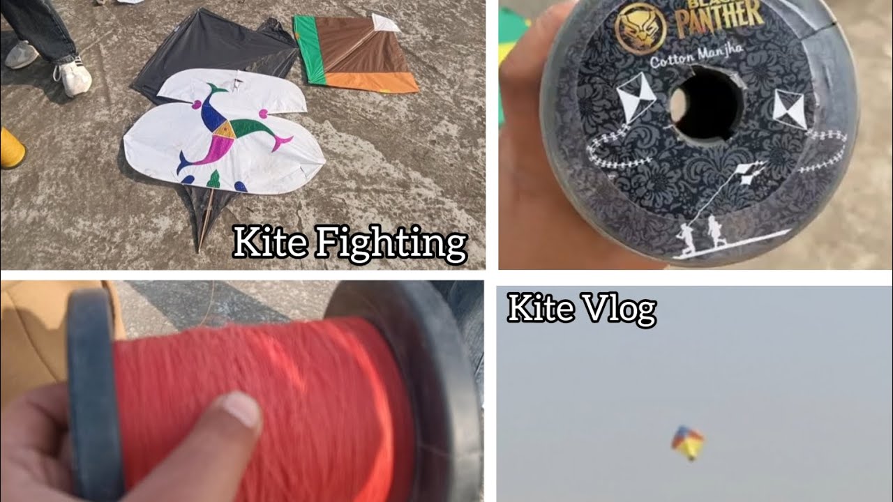 TESTING BLACK PANTHER😍🐆 * Cutting Unlimited Kites * KIGHT FIGHT 2025 