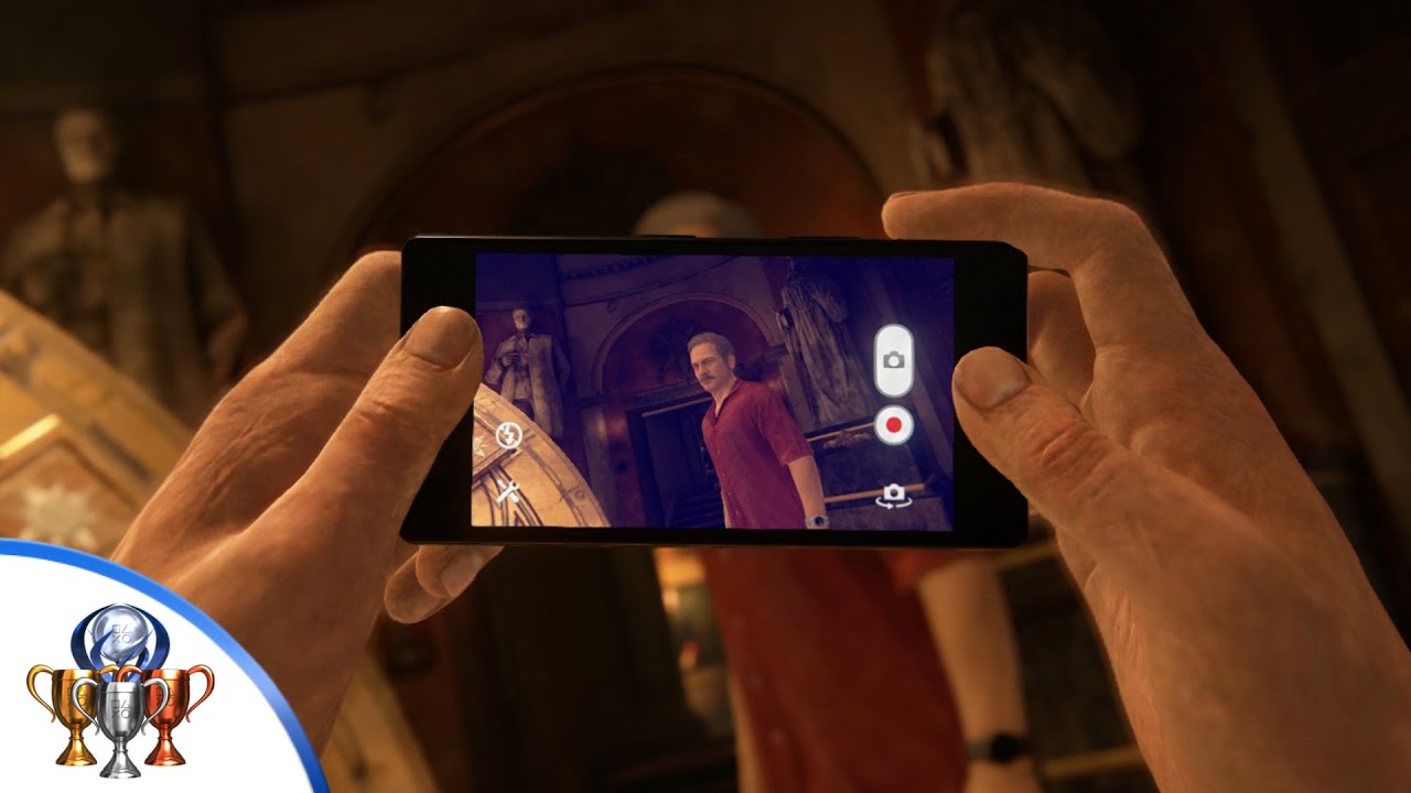 Uncharted 4 Glamour Shot Trophy Guide - Take a photo of Sully