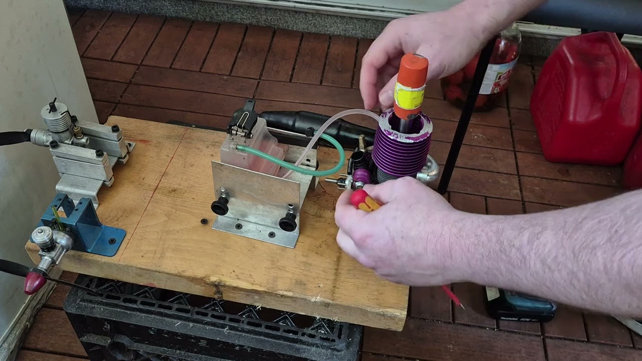 Hpi f 4.6 start with bad carburetor 