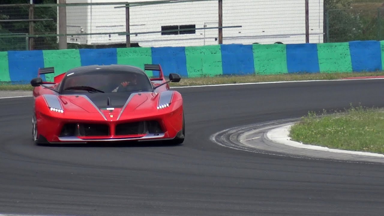 Ferrari FXXK Loud Exhaust Sound - Start Up, Revs, Accelerations & Downshifts