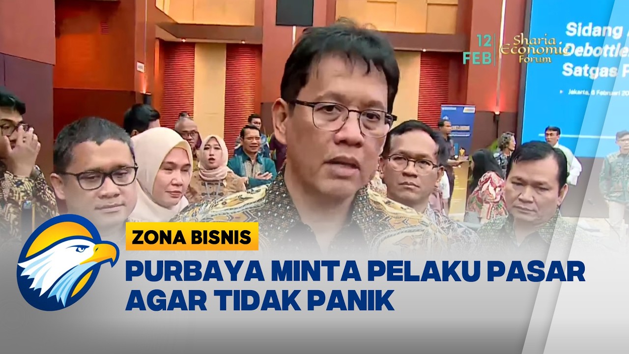 Purbaya Minta Pelaku Pasar Tidak Panik, Fonasi Ekonomi RI Membaik [Zona Bisnis]