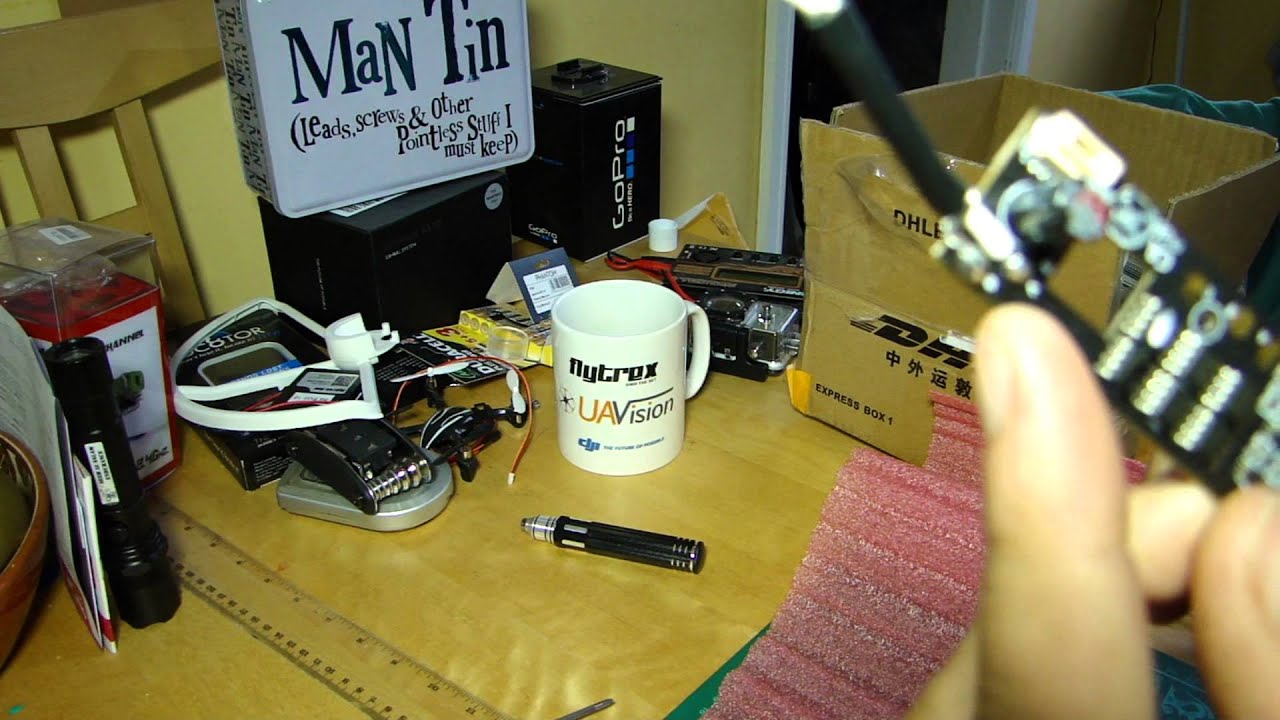 First look - DJI Phantom V2 upgrade motors, ESCs, props