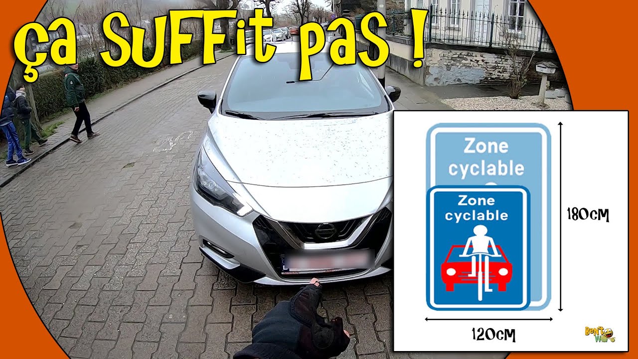 D'après madame Scailquin et la police de Namur, des logos minuscules suffisent ...