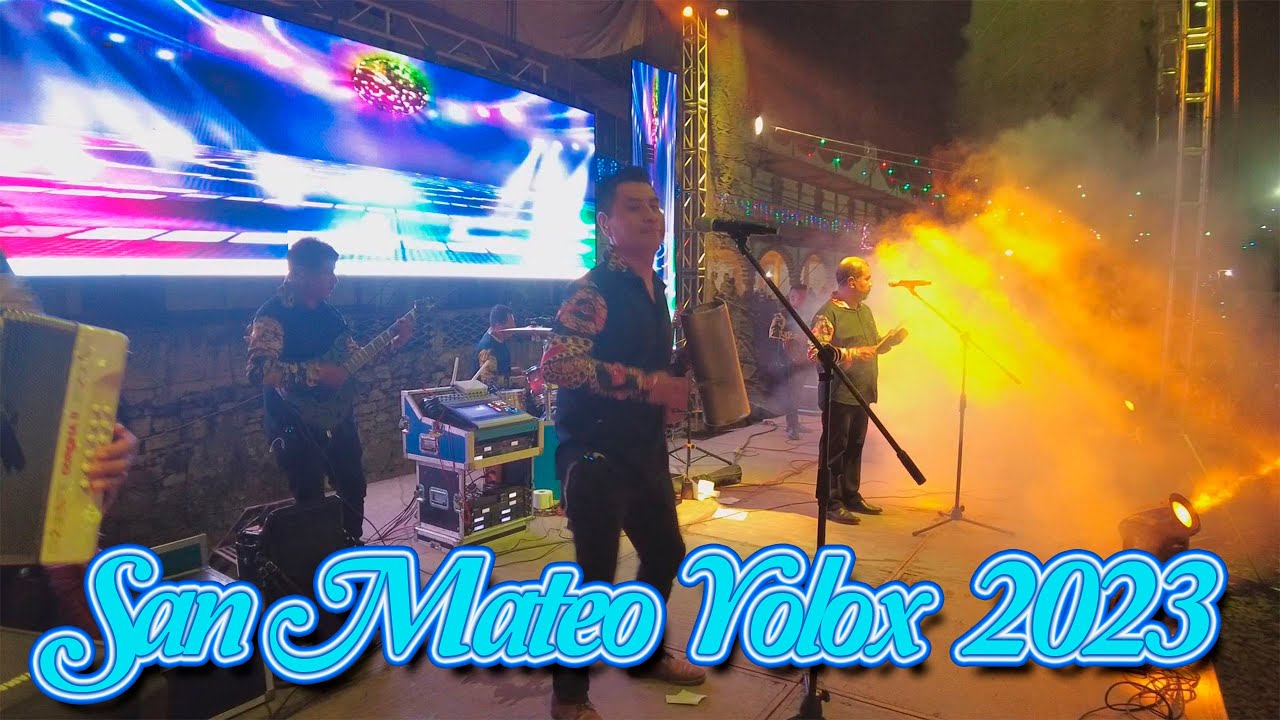 Grupo Contagio en San Mateo Yolox 2023 Ya Me Voy A Trabajar / La Lleve a Pasear