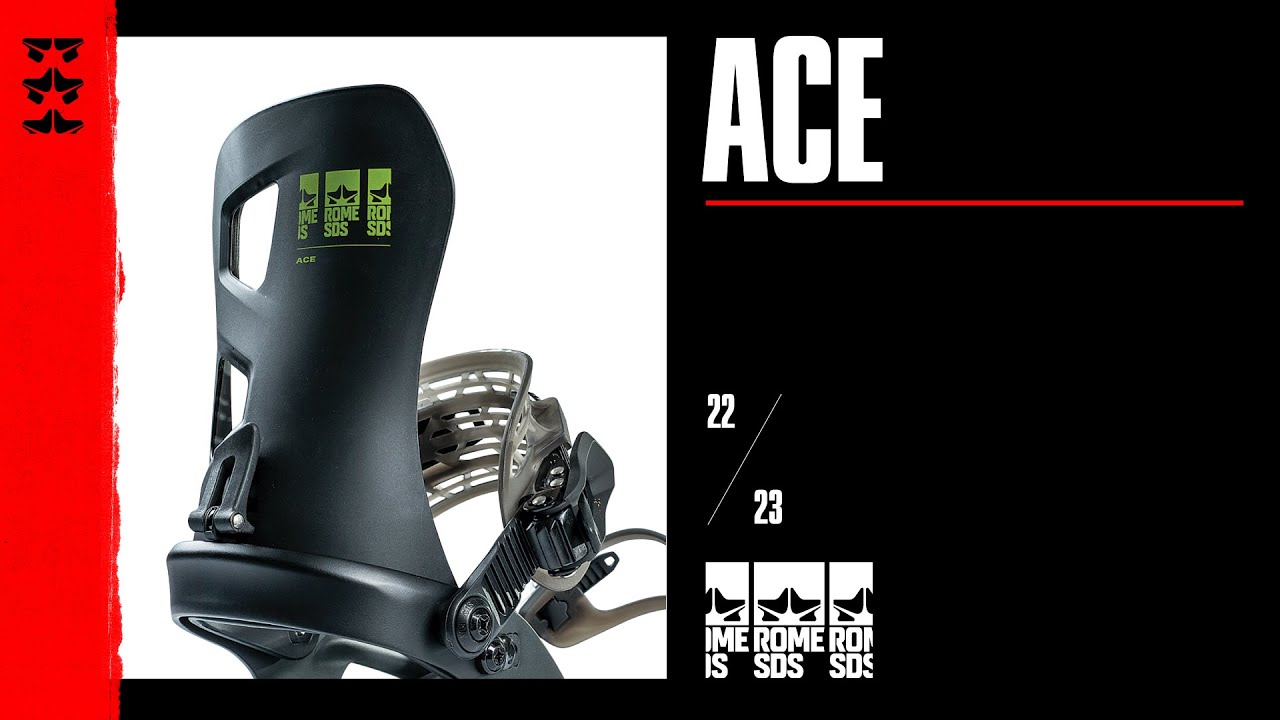 2023 Rome Ace Snowboard Bindings
