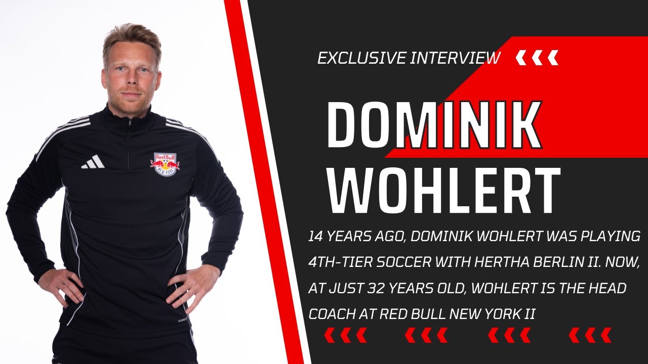A New Era at RBII: An Exclusive Sit-Down with Newest Red Bull New York II Head Coach Dominik Wohlert