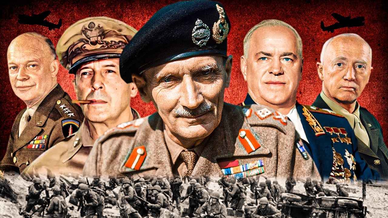 The 5 GREATEST Allied Generals of World War 2