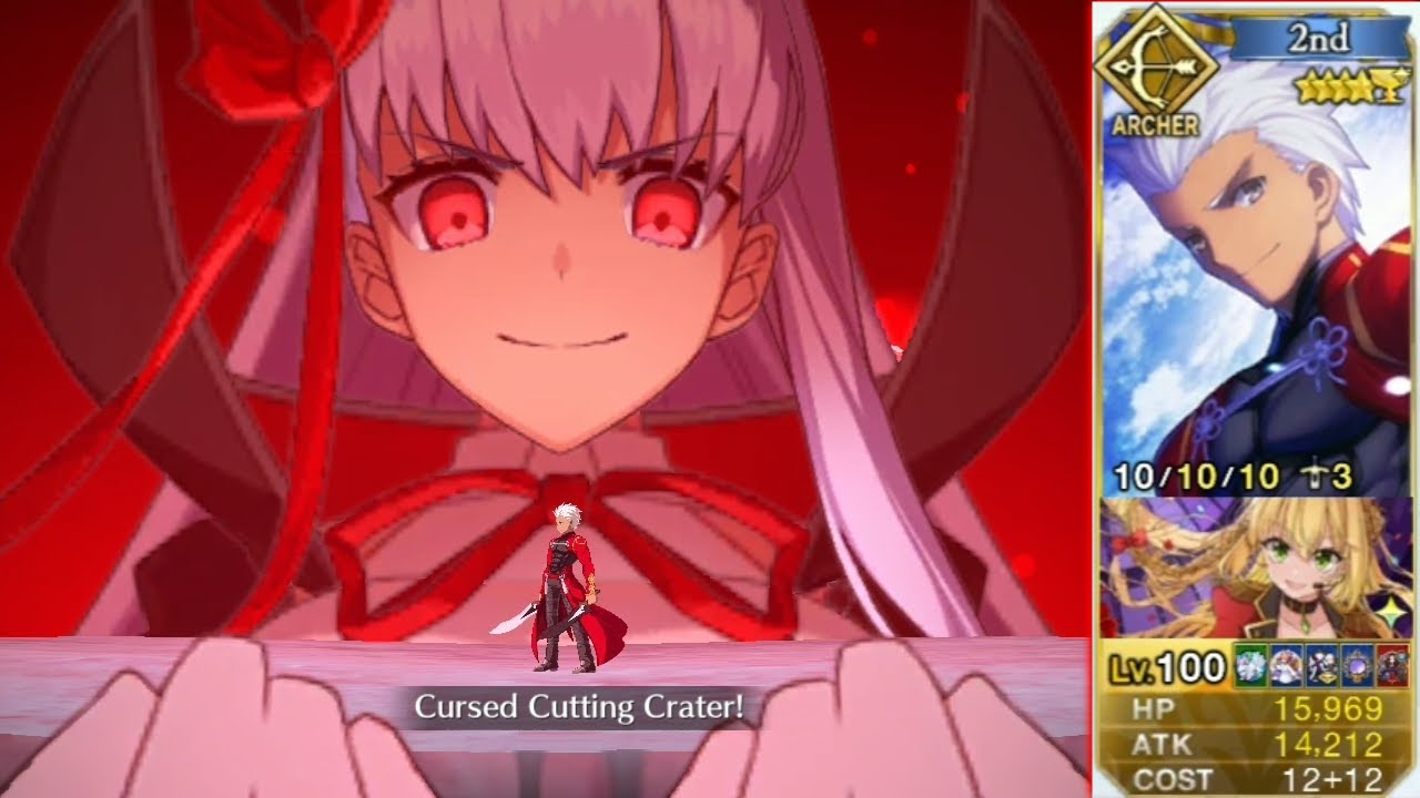 Emiya (Solo) VS. BB Hotep | Servant Summer Festival! Rerun | Fate/Grand Order NA