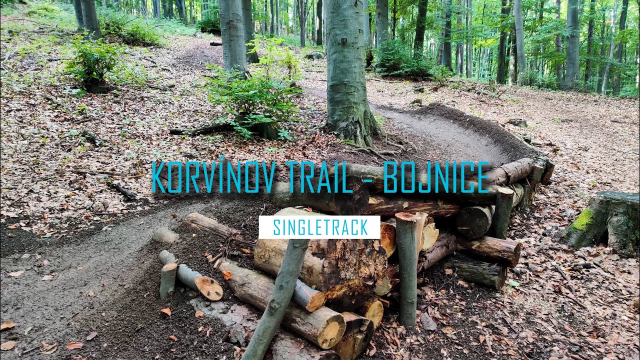 MTB Singletrail Korvínov #bike area Bojnice #tip na bike #Hornonitrianske traily