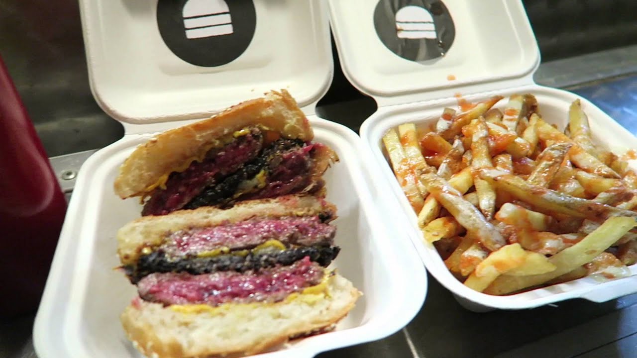 Bleecker Улица БУРГЕР - Бликер Black - лучший в Лондоне? Street Food