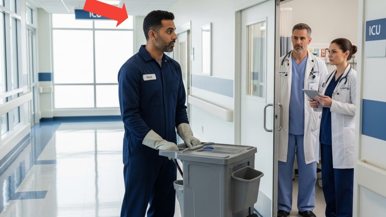 Janitor Overhears Doctor Say “Let Him Die” — What He Did Next Shocked the Entire Hospital