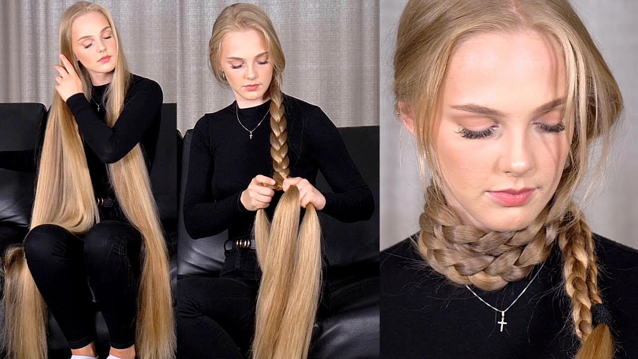 RealRapunzels | Extreme Blonde Braids (preview)