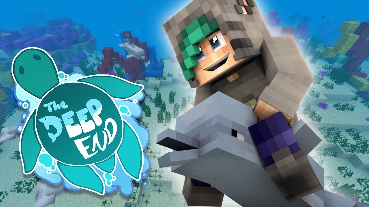 HOLY MOLY! DOLPHINS! - Minecraft The Deep End SMP - Ep.1