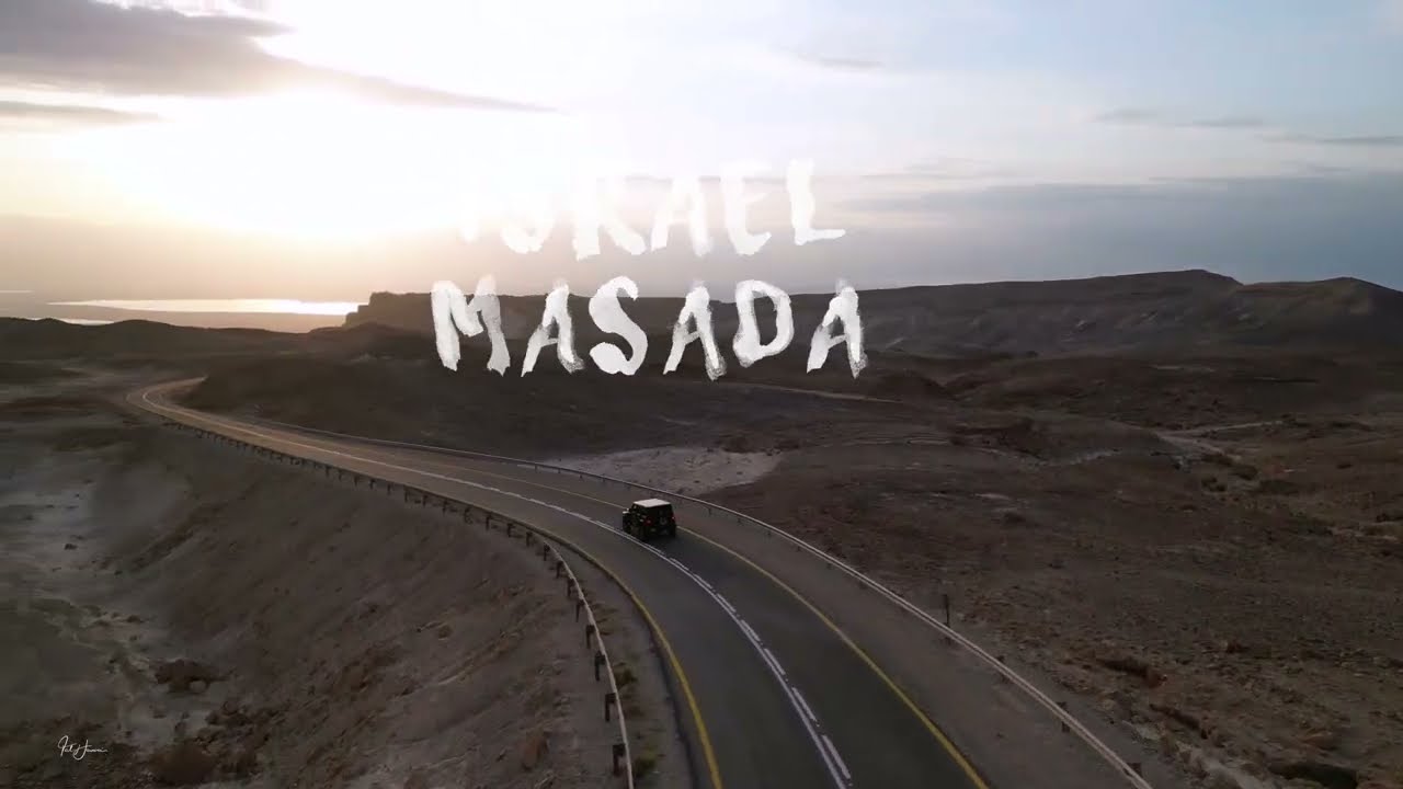 Amazing Aerial View of Masada in Israel in 4k - Drone Cinematography by Tal Hanoci