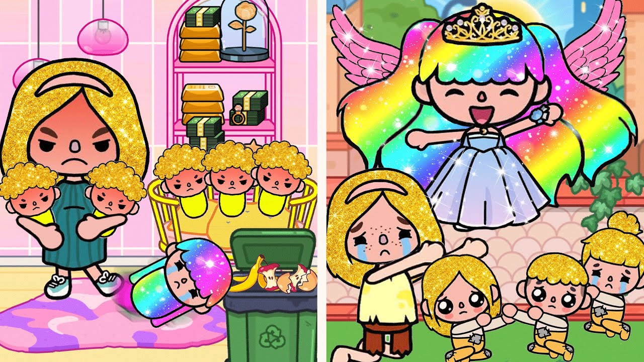 Poor Girl Became Real Princess l Princess Stories CompilationToca Life World | Toca Boca l Toca Lisa