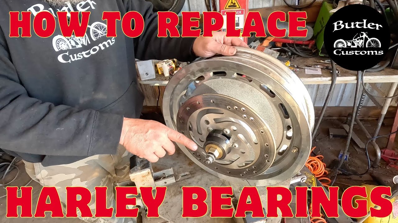 How to Replace Harley Wheel Bearings! Butler Customs
