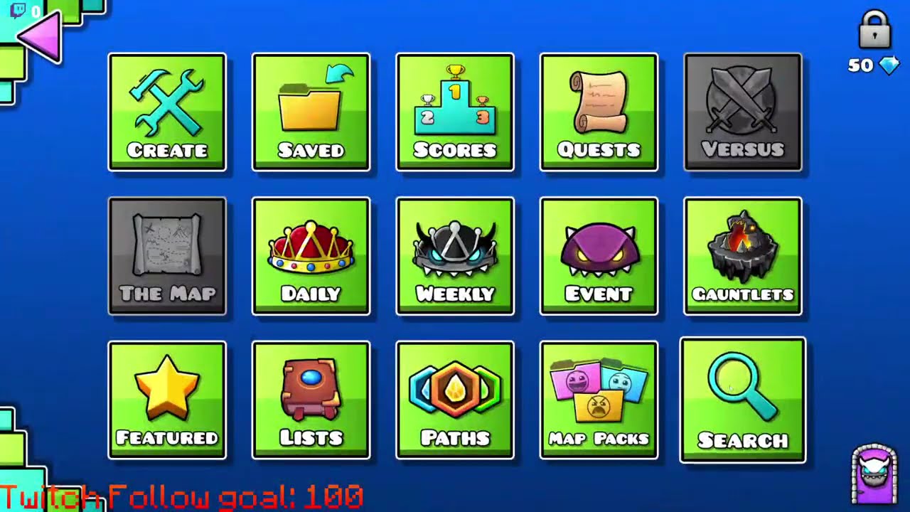 Trying to be a decent geometry dash player!