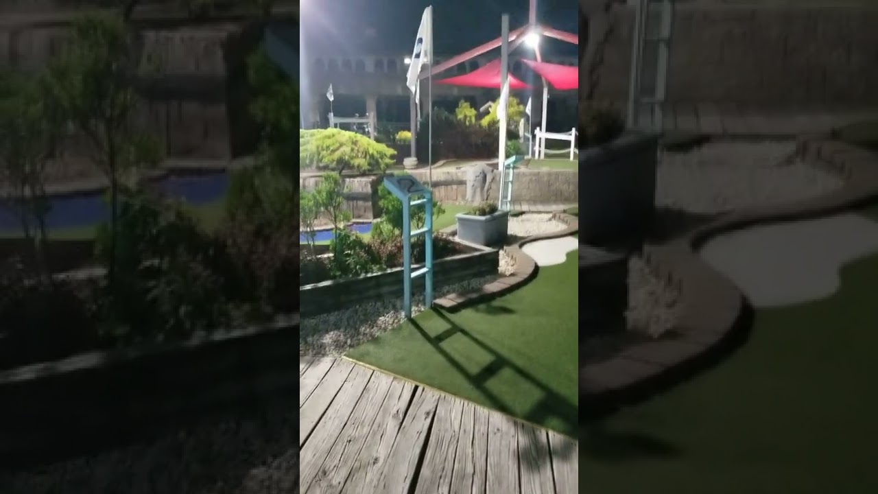 Atlantic City Mini Golf course on the board walk   @1uniqueroyalbeautytv#travel #traveling #viral