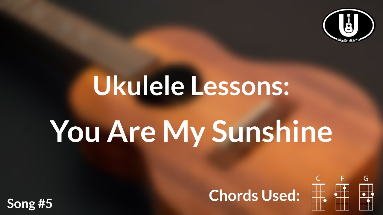 Ukulele Lessons: Song 05 You Are My Sunshine (Reimagined by AI)