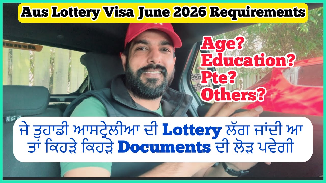 Australia Free Lottery visa 2026 All Requirements! Australia work and holiday visa 462 Latest update