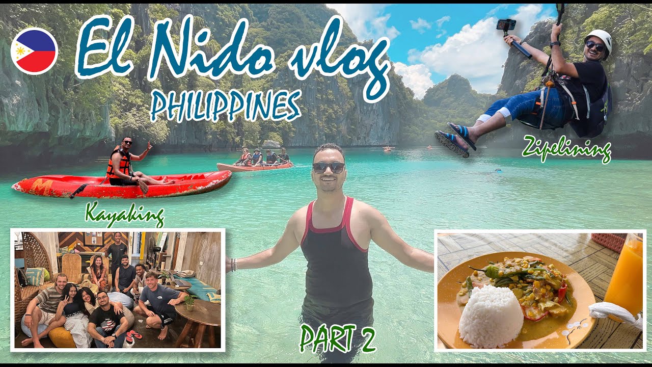 Philippines El Nido Tour A | Island Hopping, Kayaking & Secret Lagoon Adventure! I Sunset I Part 2