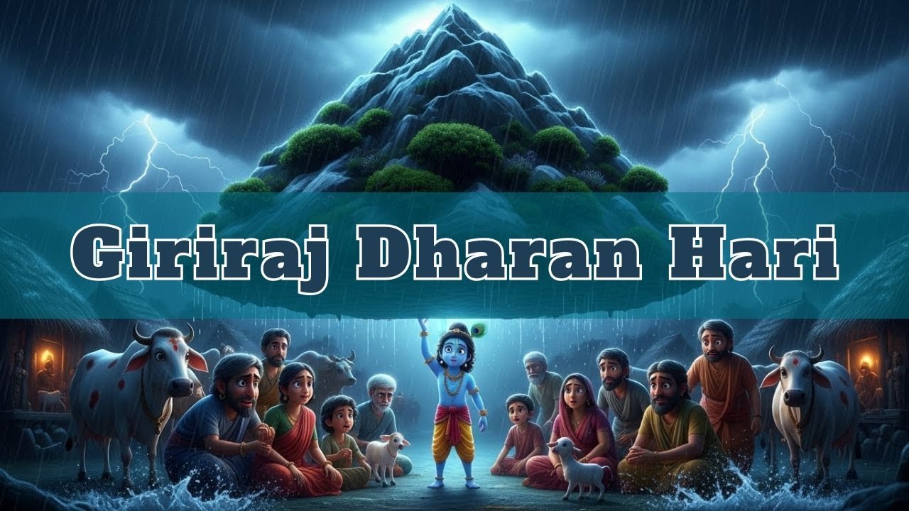 Giriraj Dharan Hari || Krishna Bhakti Song || Ayra Audio Studio || Ayushi Gupta