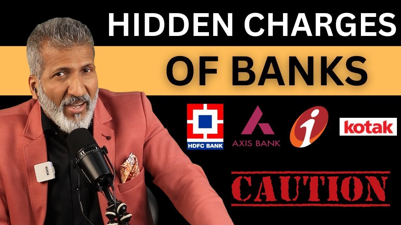 Bank Charges | Hidden Expenses of Private Banks | HDFC Bank, Axis, Anurag Agrawal