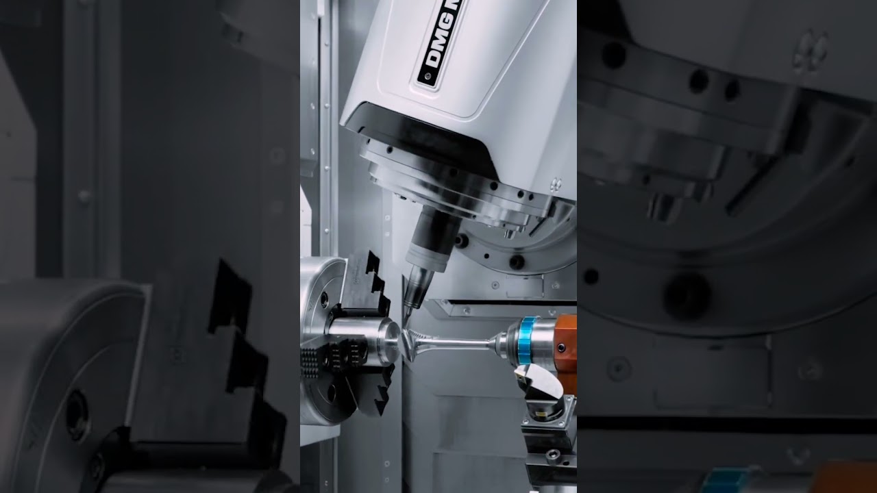 5-Axis Simultaneous Machining on a Turn-Mill