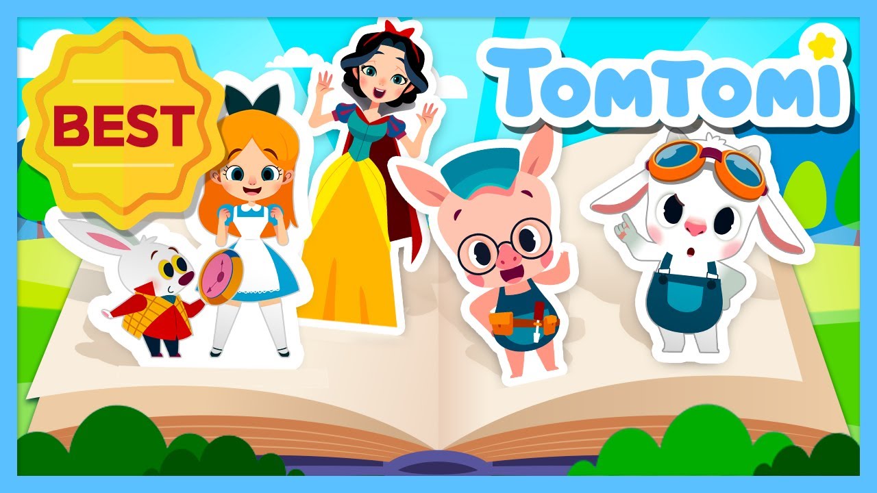 ⭐️BEST⭐️ Fairy Tales Compilation | Must-know English Bedtime Stories📖 | Kids Song | TOMTOMI