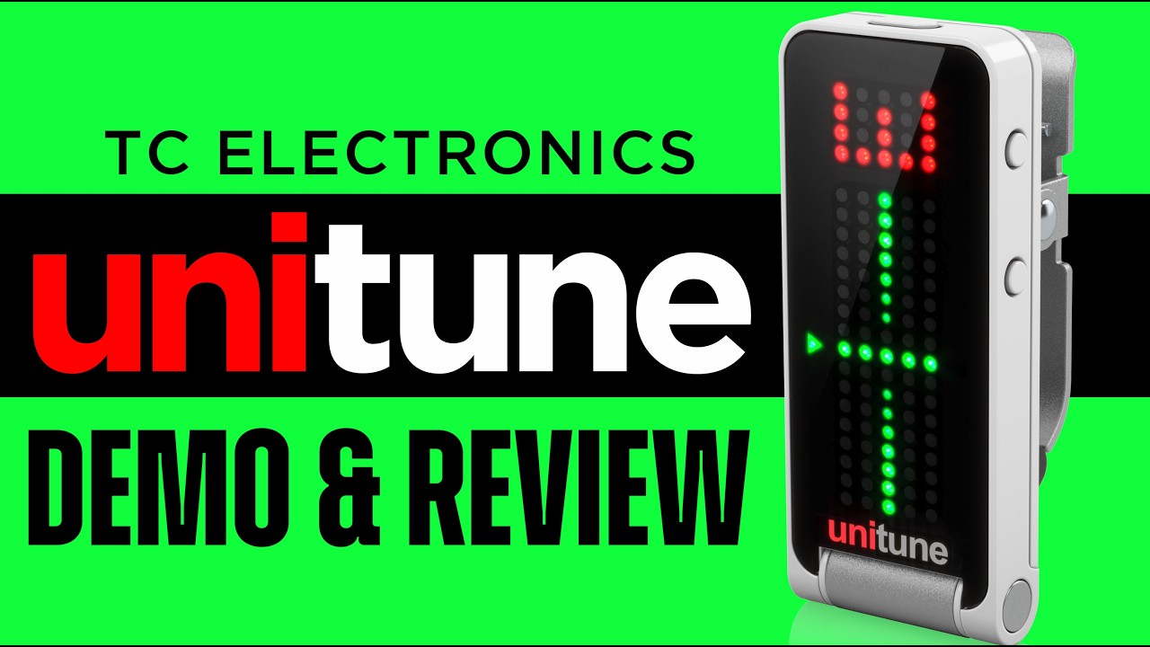 TC Electronics UniTune Guitar Tuner Review and Demo