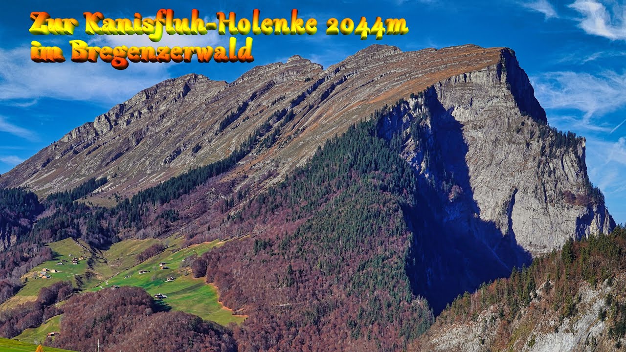 Kanisfluh- Holenke 2044m, Mellau und Au, Bregenzerwald