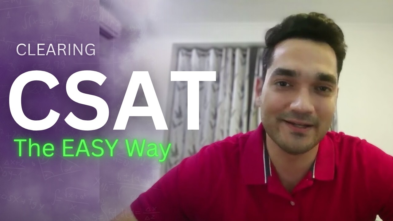 How I cleared CSAT every time ? | UPSC CSAT Strategy | Paras Chitkara