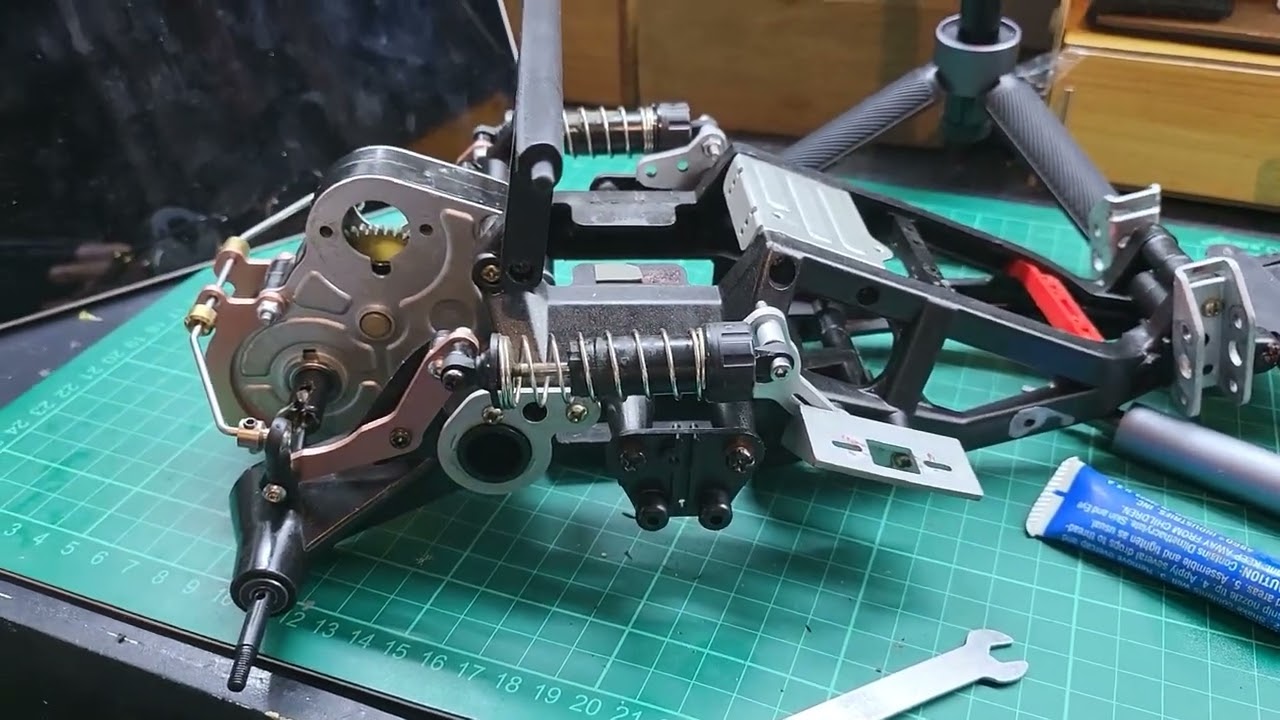 Vintage Monster Beetle gets metal suspension upgrades