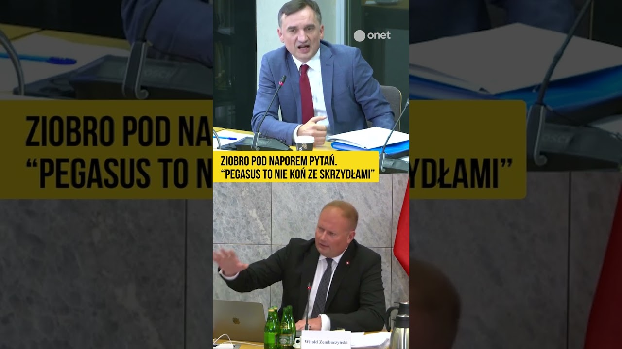 Ziobro pod naporem pytań. 