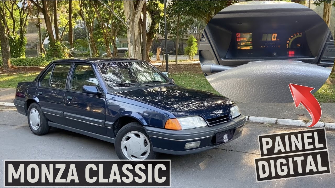 MONZA CLASSIC: uma questão de requinte com painel digital