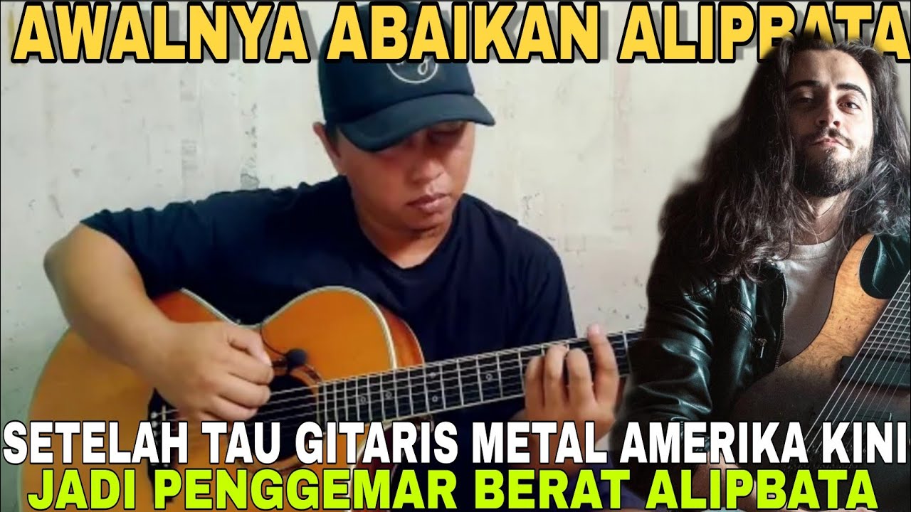 AKHIRNYA MENYESAL‼️ GITARIS METAL AMERIKA NYESAL BARU LIHAT ALIPBATA SEKARANG