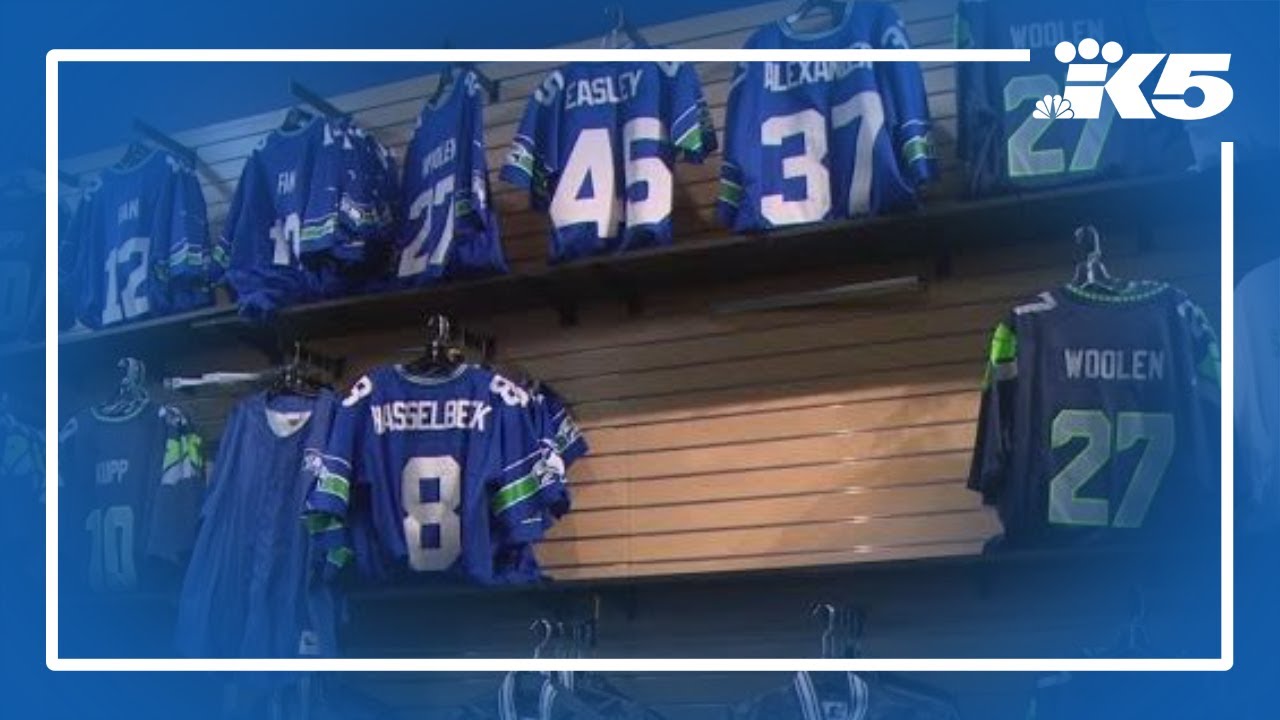 Thieves steal $50,000 of Seahawks jerseys from Seattle small business