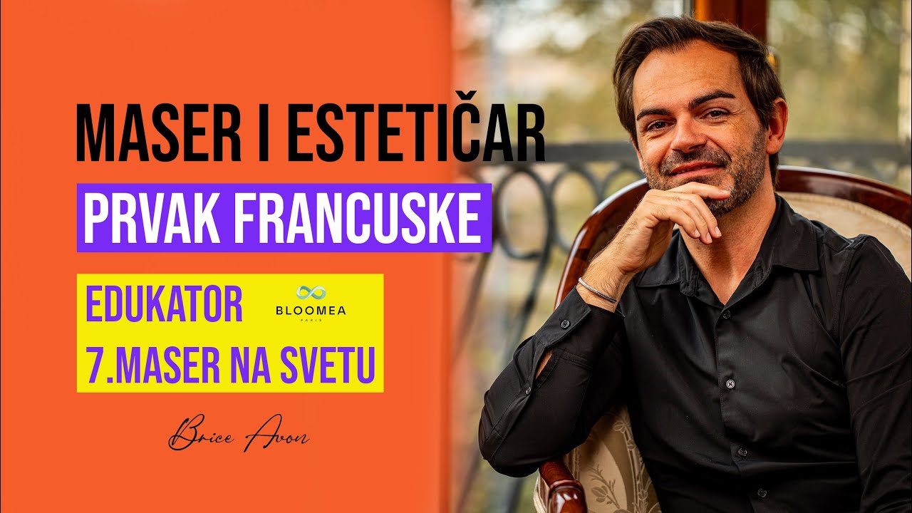 💆🏽&zwj;♂️PRE SVEGA... Maser, Estetičar i Prvak Francuske u Masaži Lica, 7. na Svetu | Brice Avon #022