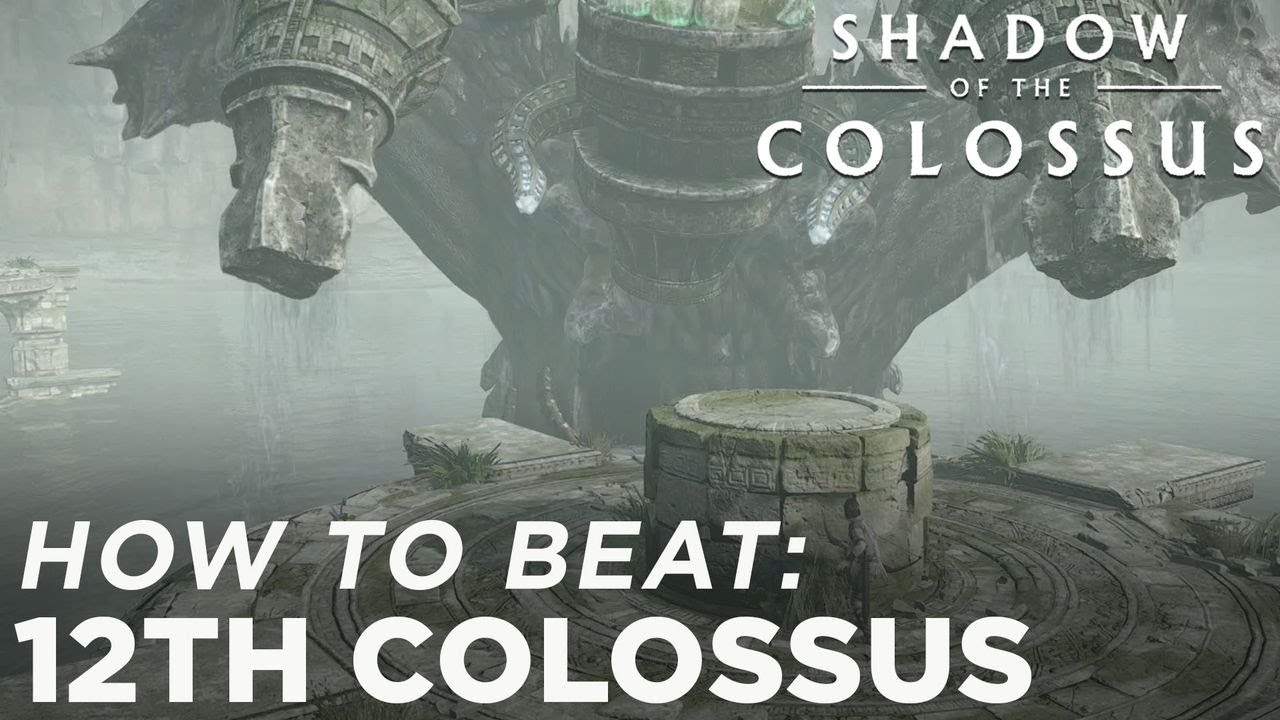 Shadow of the Colossus PS4 - 12th Colossus Boss Fight Guide
