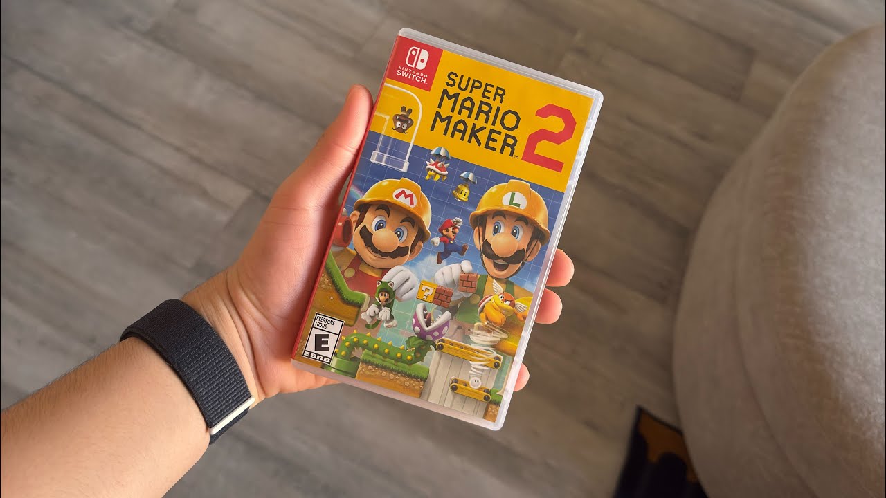 Super Mario maker 2 on the Nintendo switch 2 gameplay
