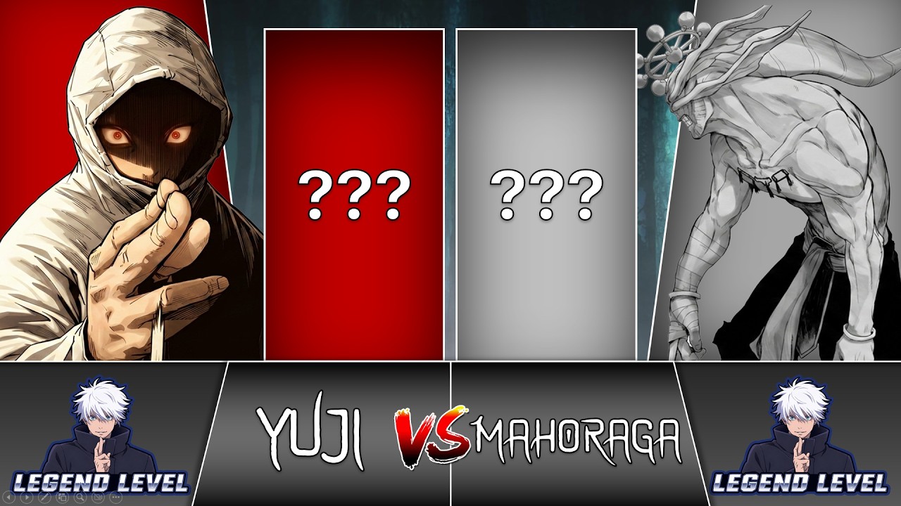 MODULO YUJI VS MAHORAGA ALL FORMS | Power Levels