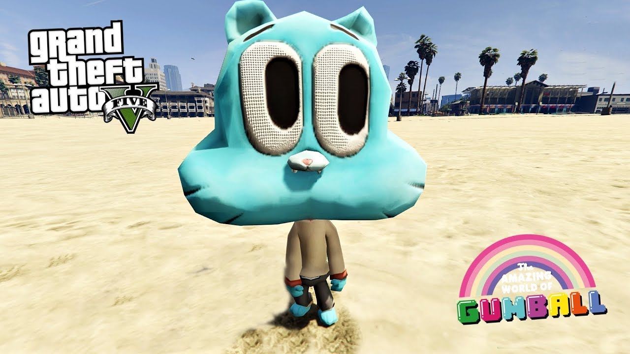 GUMBALL ZORLU PARKURDA (GTA 5 MODS)