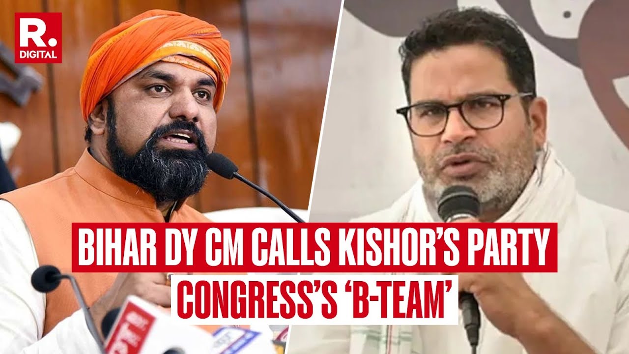 Bihar Deputy CM Samrat Choudhary Slams Prashant Kishor, Calls His Party Congress&rsquo;s &lsquo;B-Team&rsquo;