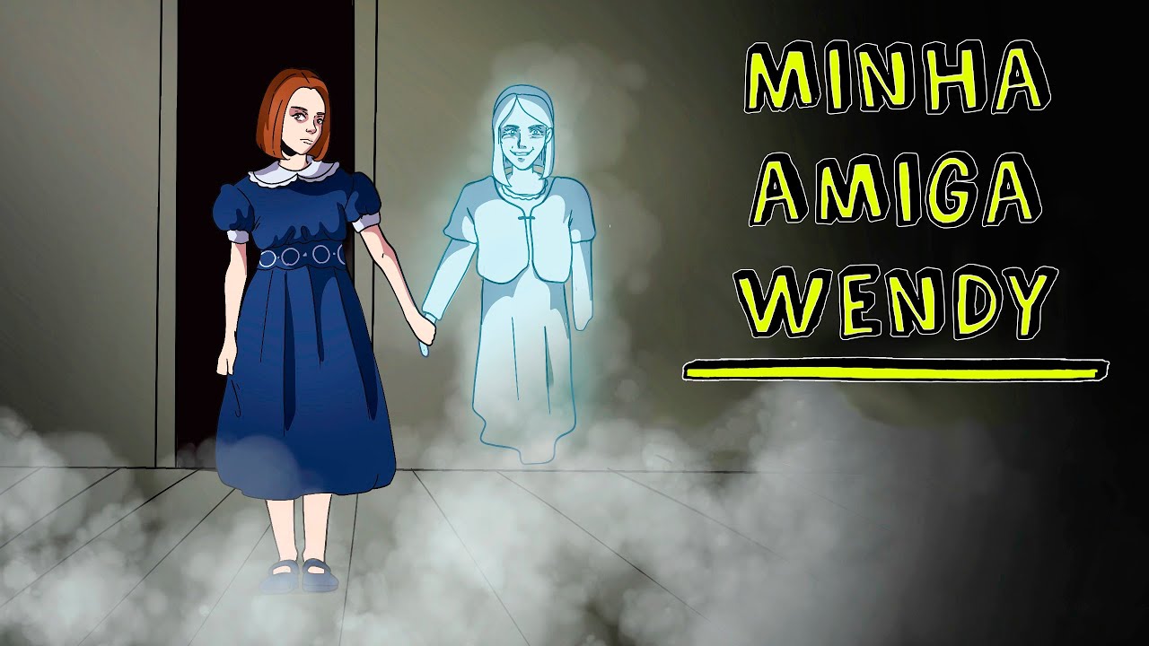 Minha amiga Wendy ☠️ História de terror | Draw My Life